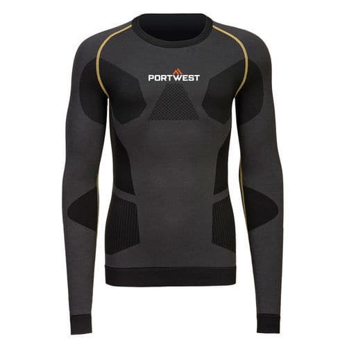 Dynamic Air Baselayer Top, šedá