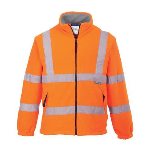 Fleece bunda Eco Hi-Vis, oranžová