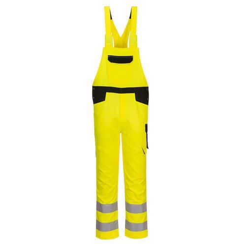 PW2 HiVis laclové kalhoty, černá/žlutá