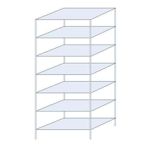 Kovov regl Taranis, zkladn, 300 x 130 x 80 cm, 1 200 kg, 7 p