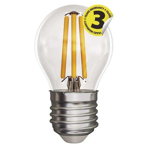 LED rovka Filament Mini Globe A++ 4W E27 neutrln bl