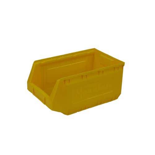 Plastov box Manutan 16,5 x 20,7 x 34,5 cm, lut