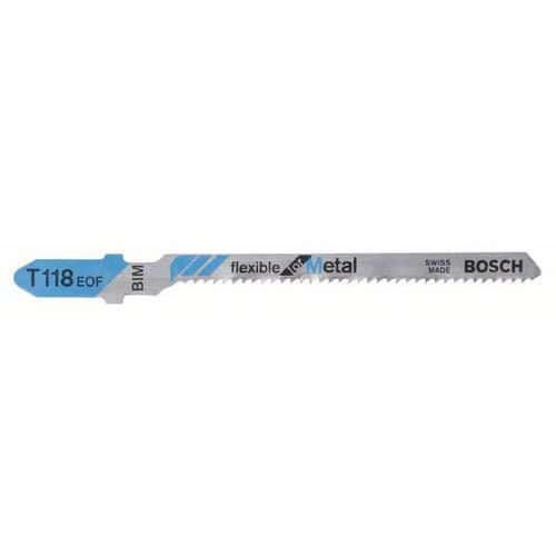 Bosch - Pilov pltek do kmitac pily T 118 EOF Flexible for Met