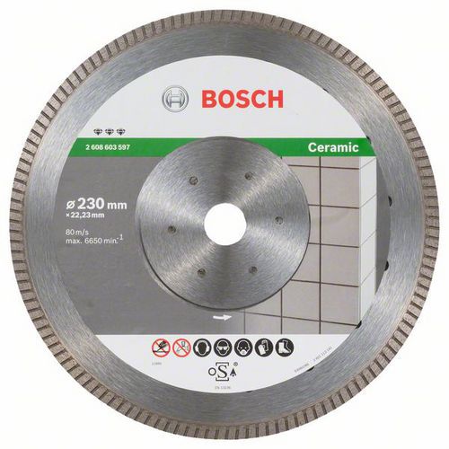 Bosch - Diamantov ezn kotou Best for Ceramic Extra-Clean Tur