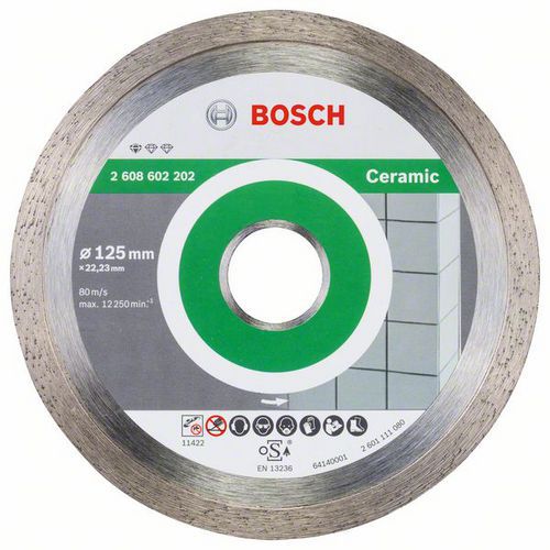 Bosch - Diamantov ezn kotou Standard for Ceramic 125 x 22,23