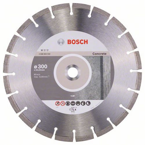 Bosch - Diamantov ezn kotou Standard for Concrete 300 x 22,2 - Kliknutm na obrzek zavete