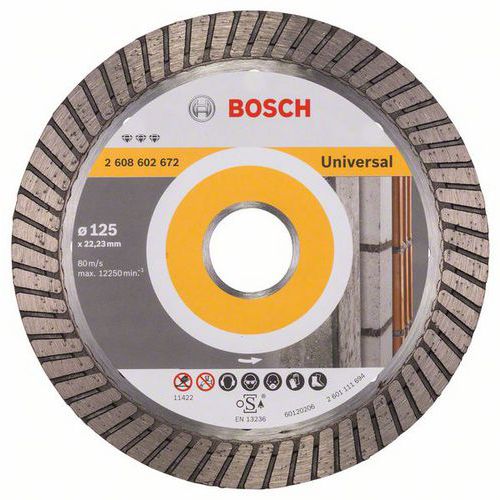 Bosch - Diamantov ezn kotou Best for Universal Turbo 125 x 2