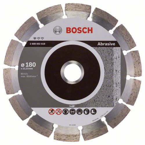 Bosch - Diamantov ezn kotou Standard for Abrasive 180 x 22,2