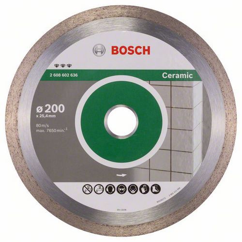 Bosch - Diamantov ezn kotou Best for Ceramic 200 x 25,40 x 2