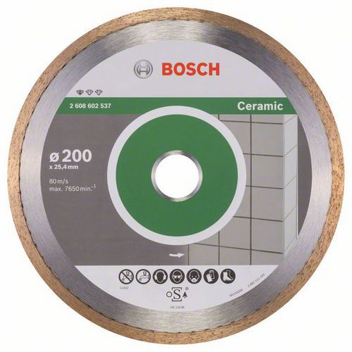 Bosch - Diamantov ezn kotou Standard for Ceramic 200 x 25,40 - Kliknutm na obrzek zavete