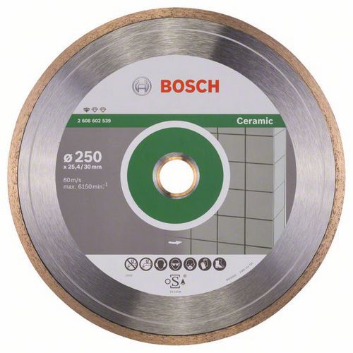 Bosch - Diamantov ezn kotou Standard for Ceramic 250 x 30+25 - Kliknutm na obrzek zavete