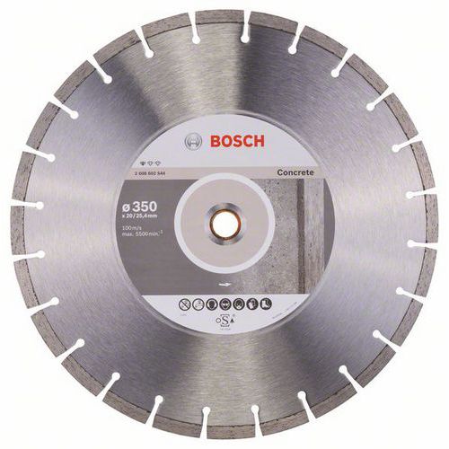 Bosch - Diamantov ezn kotou Standard for Concrete 350 x 20/2 - Kliknutm na obrzek zavete