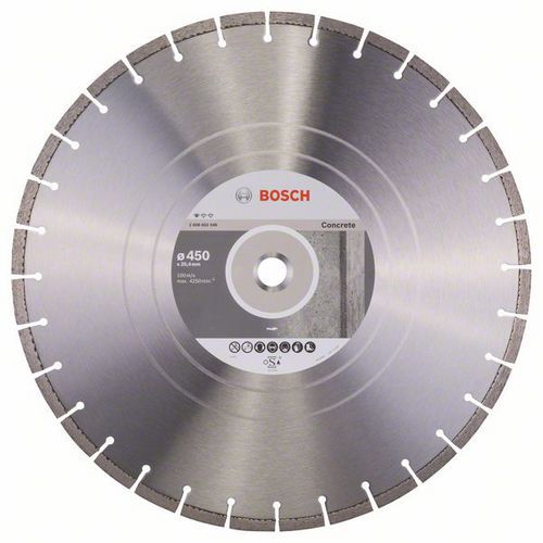 Bosch - Diamantov ezn kotou Standard for Concrete 450 x 25,4