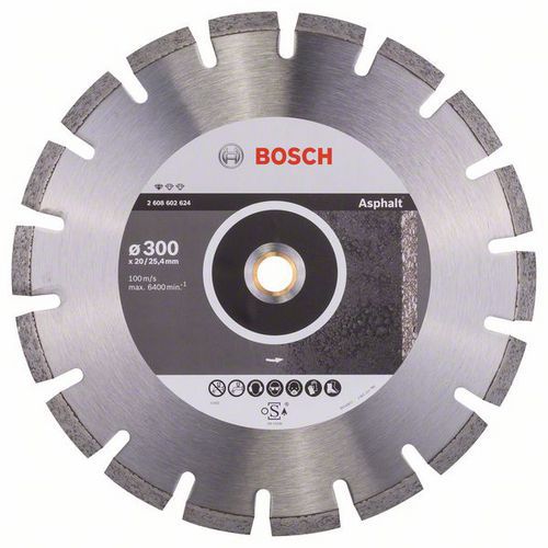 Bosch - Diamantov ezn kotou Standard for Asphalt 300 x 20/25