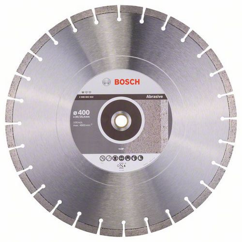 Bosch - Diamantov ezn kotou Standard for Abrasive 400 x 20/2 - Kliknutm na obrzek zavete