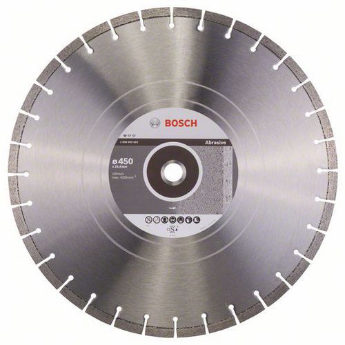 Bosch - Diamantov ezn kotou Standard for Abrasive 450 x 25,4