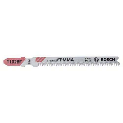 Bosch - Pilov pltek do kmitac pily T 102 BF Clean for PVC, 3k