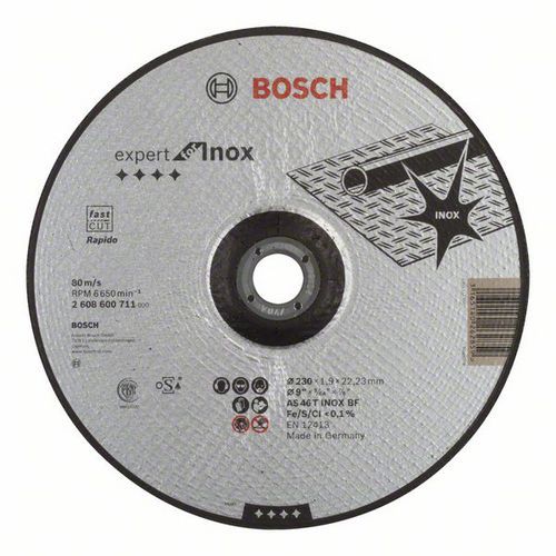 Bosch - ezn kotou profilovan Expert for Inox - Rapido AS 46