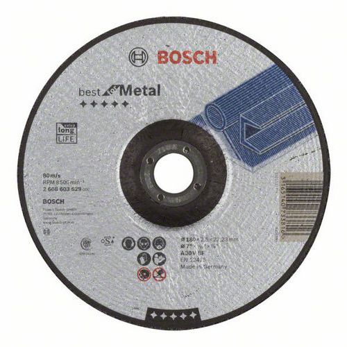 Bosch - ezn kotou profilovan Best for Metal A 30 V BF, 180 m