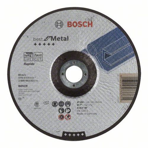 Bosch - ezn kotou profilovan Best for Metal - Rapido A 46 V
