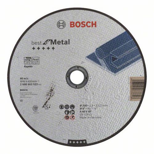 Bosch - ezn kotou rovn Best for Metal - Rapido A 46 V BF, 23