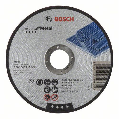 Bosch - ezn kotou rovn Expert for Metal AS 46 S BF, 125 mm,