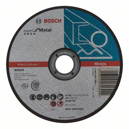 Bosch - ezn kotou rovn Expert for Metal AS 46 T BF, 150 mm,