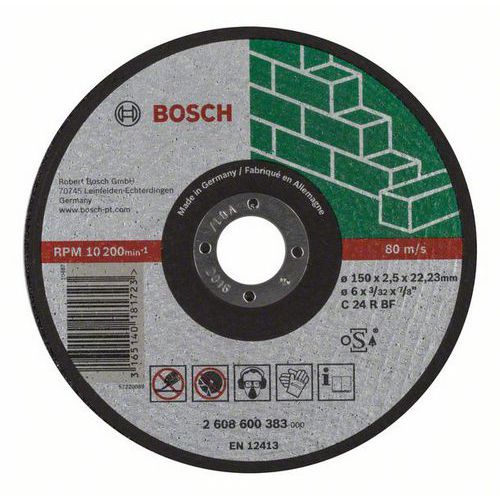 Bosch - ezn kotou rovn Expert for Stone C 24 R BF, 150 mm, 2
