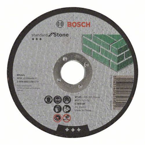 Bosch - ezn kotou rovn Standard for Stone C 30 S BF, 125 mm,