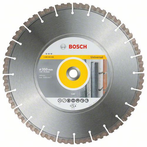 Bosch - Diamantov ezn kotou Best for Universal 350 x 20/25,4