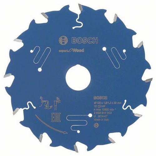 Bosch - Pilov kotou Expert for Wood 120 x 20 x 1,8 mm, 12