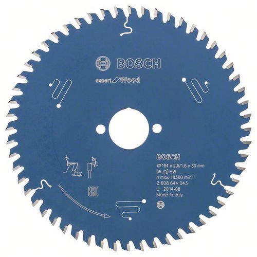 Bosch - Pilov kotou Expert for Wood 184 x 30 x 2,6 mm, 56