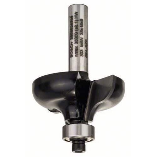 Bosch - Profilov frza G 8 mm, R1 6,35 mm, D 38 mm, L 15,7 mm,
