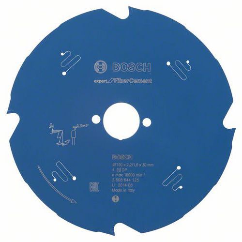 Bosch - Pilov kotou Expert for Fiber Cement 190 x 30 x 2,2 mm,