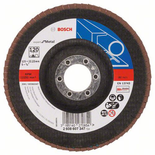 Bosch - Lamelov brusn kotou X551, Expert for Metal 125 mm, G1