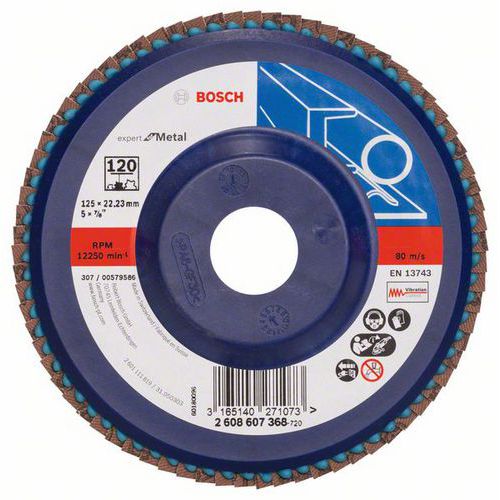 Bosch - Lamelov brusn kotou X551, Expert for Metal 125 mm, G1