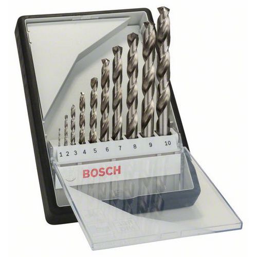 Bosch - Sada vrtk do kovu Robust Line HSS-G, 10dln, 135 1;