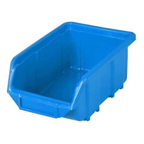 Plastov box Ecobox small 7,5 x 11 x 16,5 cm, modr