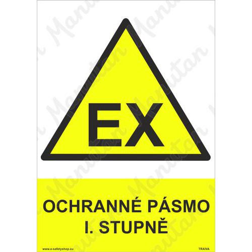 Ochrann psmo 1. stupn, plast 210 x 297 x 0,5 mm A4