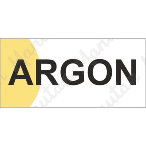 Argon, plast 190 x 90 x 0,5 mm