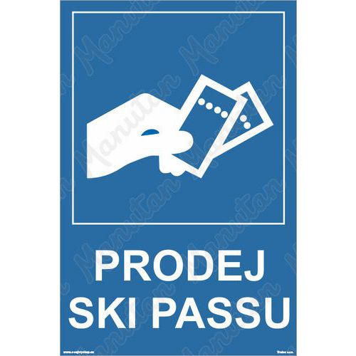 Prodej ski passu, plast 400 x 600 x 5 mm