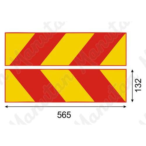 Vstran tabule pro tahae, hlink 565 x 132 mm - Kliknutm na obrzek zavete