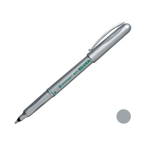 Popisova CENTROPEN 2670 SILVER 1,0mm