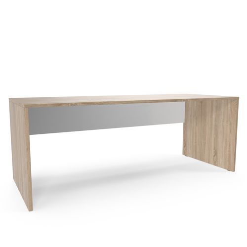 Kancelsk stl Viva, 200 x 80 x 75 cm, rovn proveden, dub so