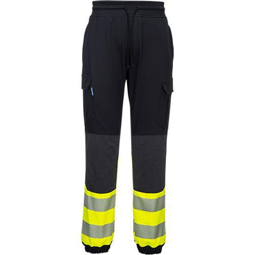 Kalhoty KX3 Hi-Vis Flexi, ern/lut, vel. XXL