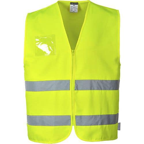 Reflexn vesta Polycotton Hi-Vis, lut, vel. XL