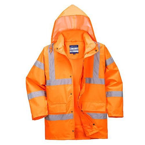 Reflexn prodyn bunda Traffic Leo Hi-Vis, oranov, vel. XXL