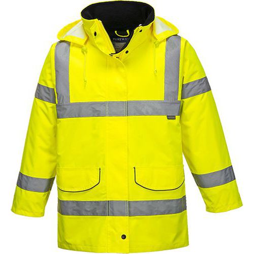 Dmsk reflexn nepromokav bunda Traffic Hi-Vis, lut, vel. XL