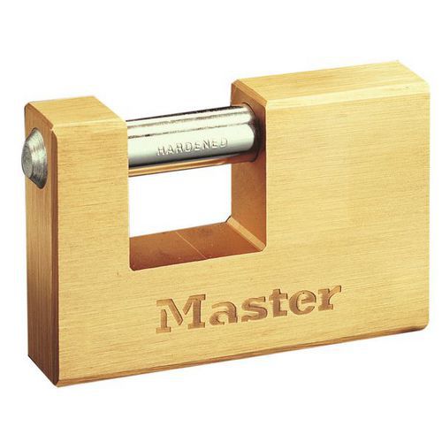 Obdlnkov visac zmek Master Lock pro veobecnou ochranu 76mm