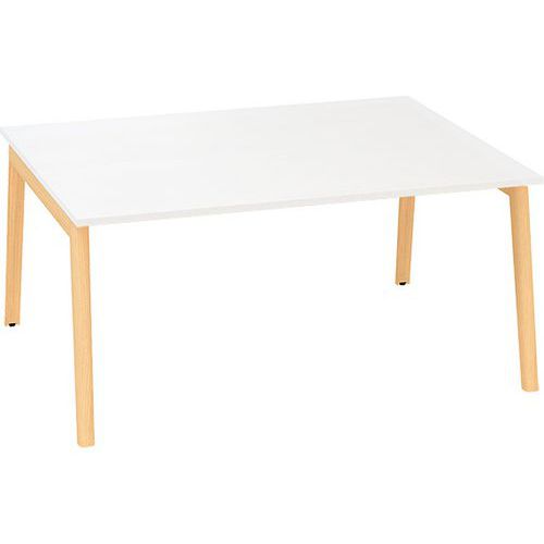 Kancelsk stl Bench Alfa Root, 160 x 160 x 74,2 cm, bl